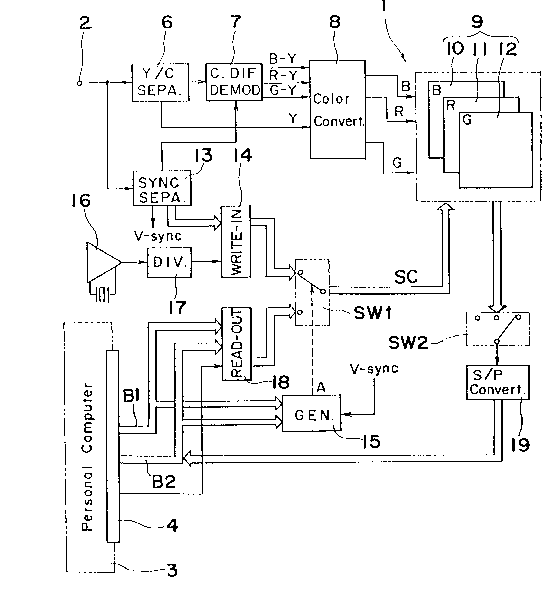 A single figure which represents the drawing illustrating the invention.